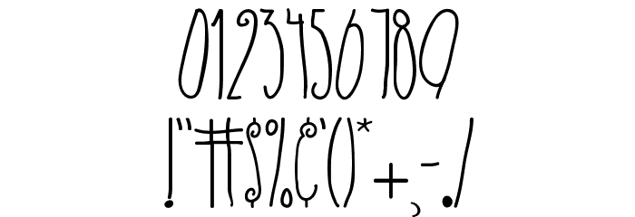 Austie Bost Small World Font OTHER CHARS