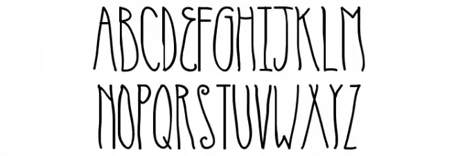 Austie Bost Small World Schriftart Groß