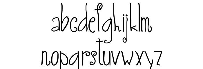 Austie Bost Small World Font LOWERCASE