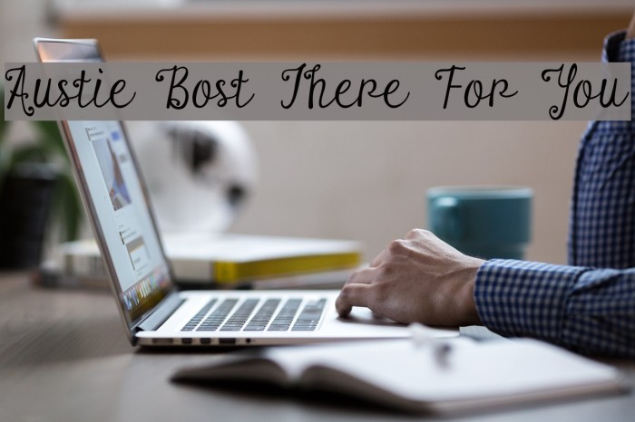 Austie Bost There For You Example 3