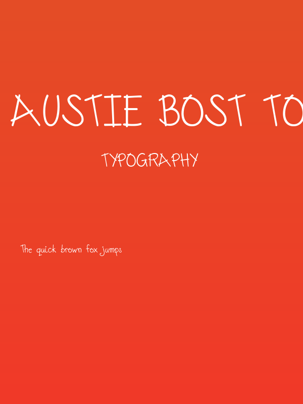 Austie Bost Toy Chest Poster