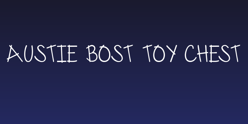 Austie Bost Toy Chest Social Header