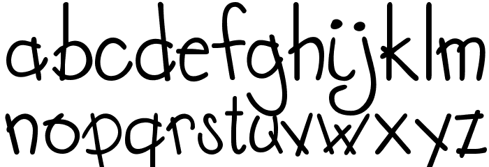 Austie Bost Toy Chest Font LOWERCASE