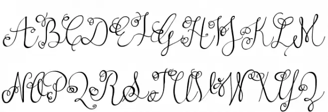 Austie Bost Versailles Schriftart Groß