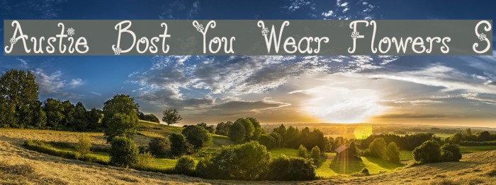 Austie Bost You Wear Flowers S Example 2