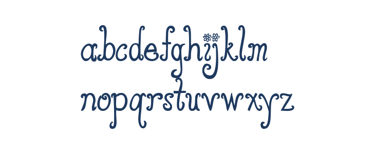 Austie Bost You Wear Flowers S Lowercase