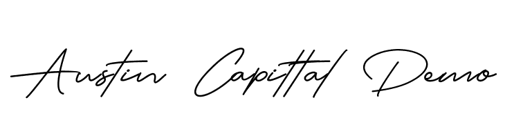 Austin Capittal Demo  नि: शुल्क फ़ॉन्ट्स डाउनलोड
