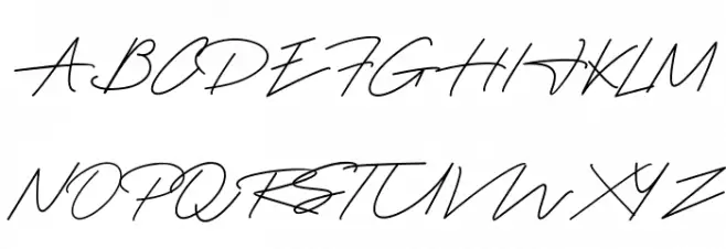 Austin Capittal Demo Font OTHER CHARS