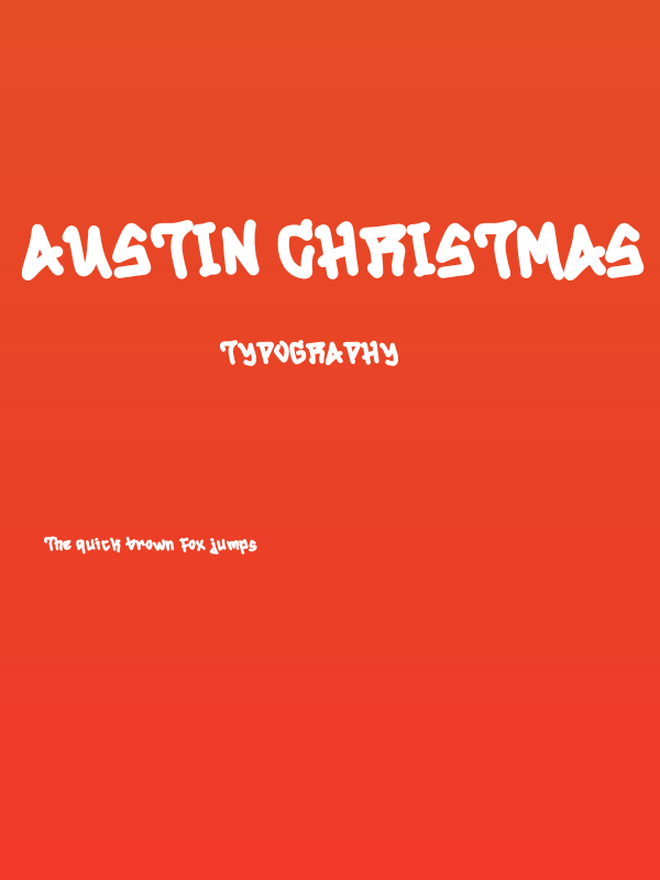Austin Christmas Demo Poster