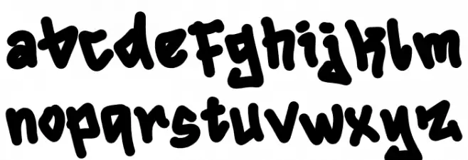 Austin Christmas Demo फ़ॉन्ट लोअरकेस