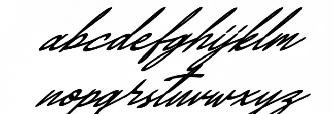 Austin FREE Schriftart Kleinbuchstaben