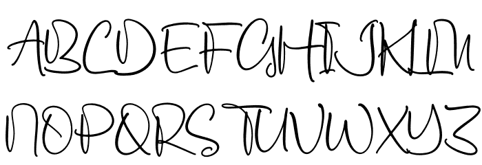 Austin Texas Font UPPERCASE
