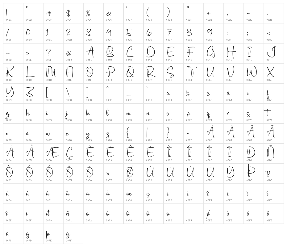 Austin Texas Character Map