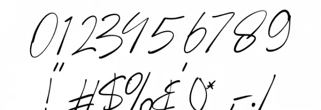 Austin Font OTHER CHARS