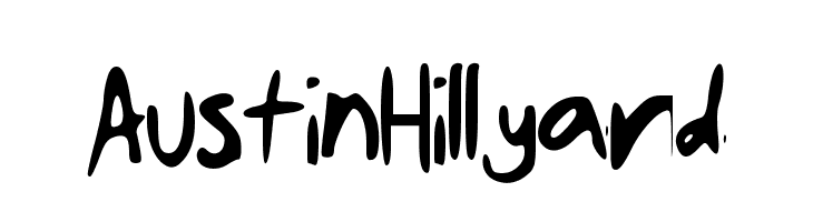 AustinHillyard Font