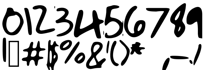 AustinHillyard Font OTHER CHARS