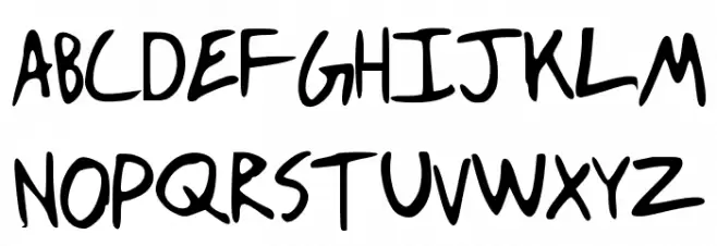 AustinHillyard Шрифта ВЕРХНИЙ