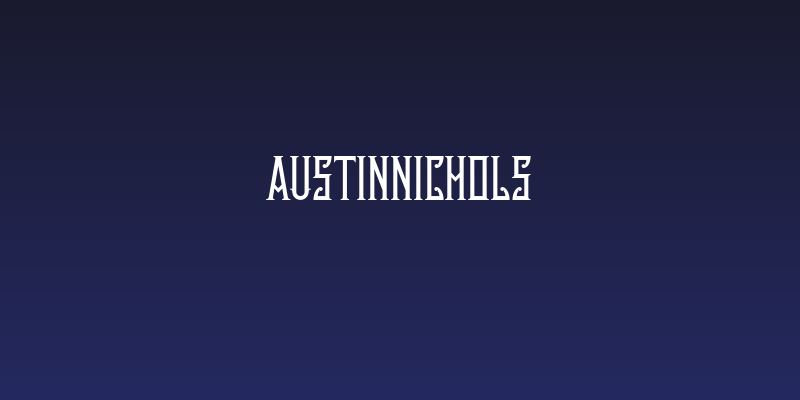 AustinNichols Social Header