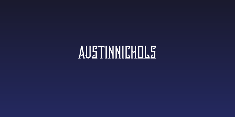 AustinNichols Social Header