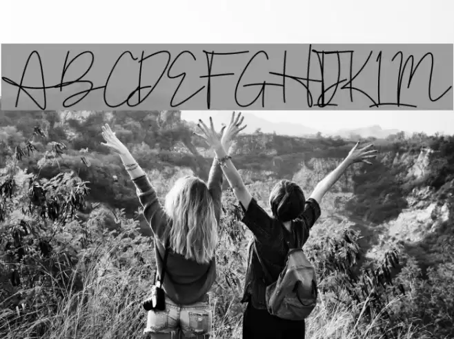 AustinPen フォント examples