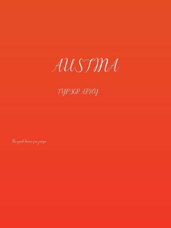 Austina Poster