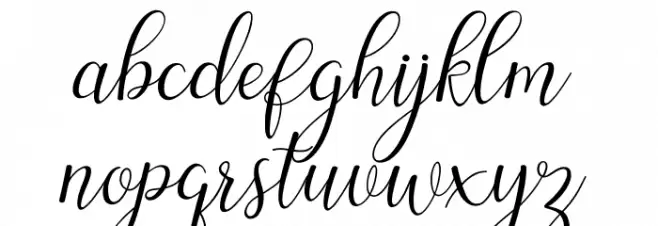 Austina फ़ॉन्ट लोअरकेस