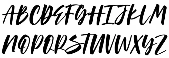 Austine Demo Schriftart Groß