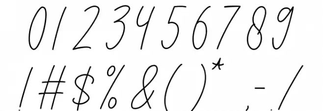 Austine Font OTHER CHARS