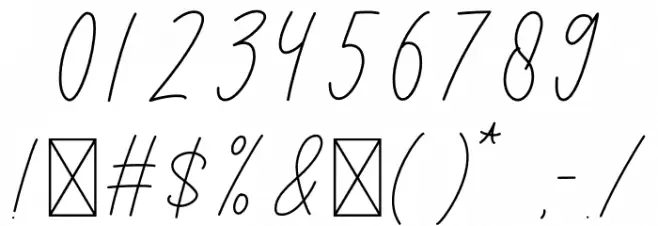 Austine Font OTHER CHARS