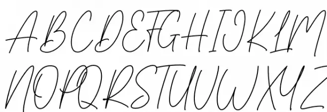 Austine Font UPPERCASE