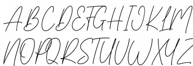 Austine 字体 大写