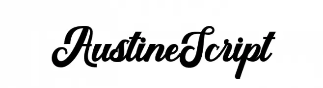 AustineScript  baixar fontes gratis