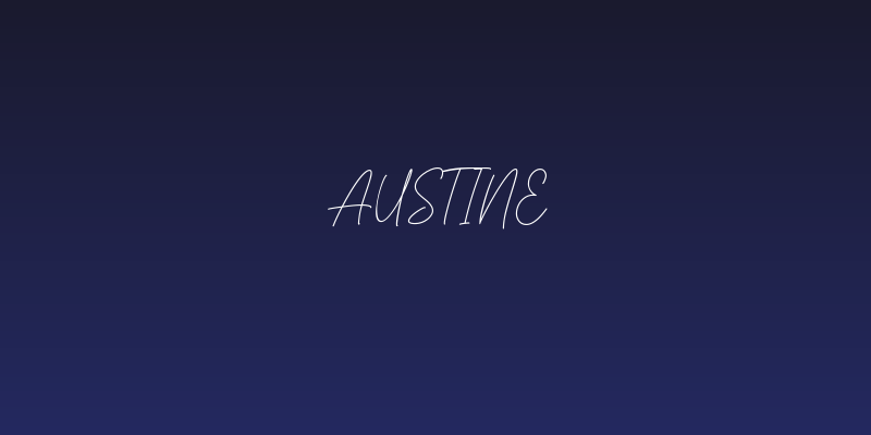 Austine Social Header