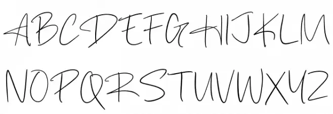 Austra Down Font Litere mari