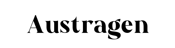 Austragen  免费字体下载