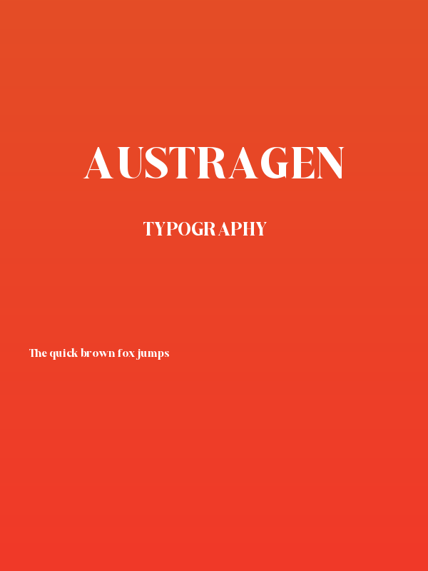 Austragen Poster