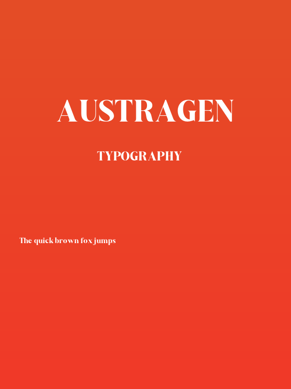 Austragen Poster