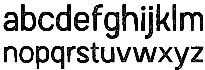 Austral Sans Stamp Regular Шрифта строчной