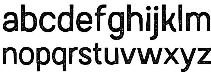 AustralSansStamp-Regular Font LOWERCASE