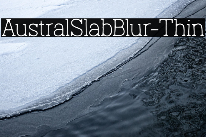 AustralSlabBlur-Thin Example 3
