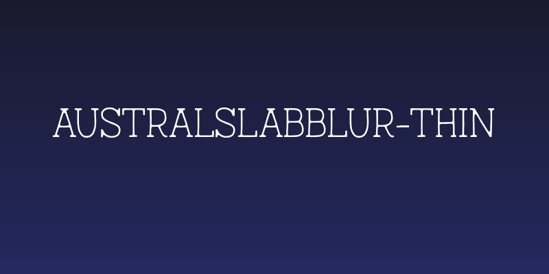 AustralSlabBlur-Thin Social Header