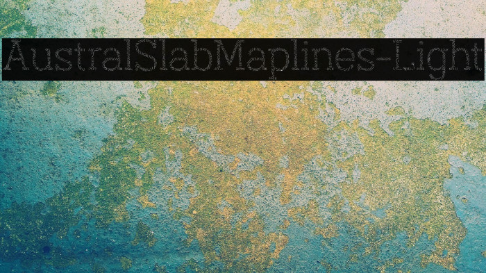 AustralSlabMaplines-Light Example 1