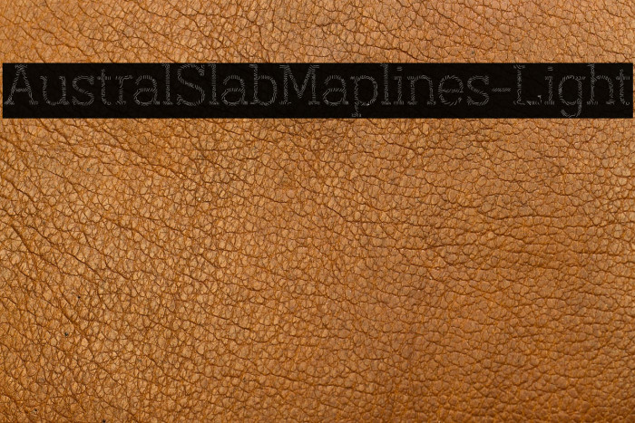 AustralSlabMaplines-Light Example 2