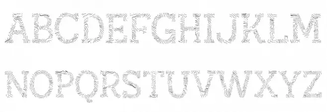 AustralSlabMaplines-Regular フォント 大文字
