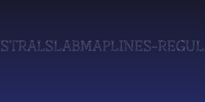 AustralSlabMaplines-Regular Social Header