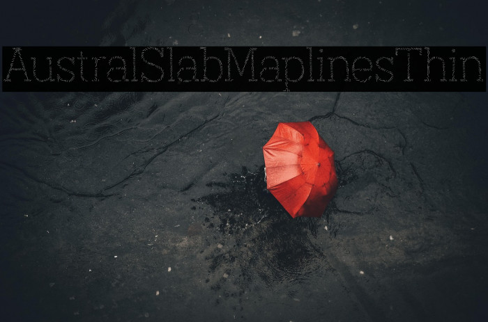 AustralSlabMaplinesThin Example 2
