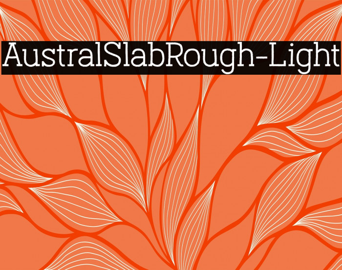 AustralSlabRough-Light Example 1