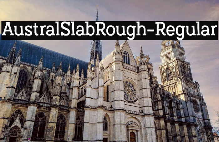 AustralSlabRough-Regular Example 3