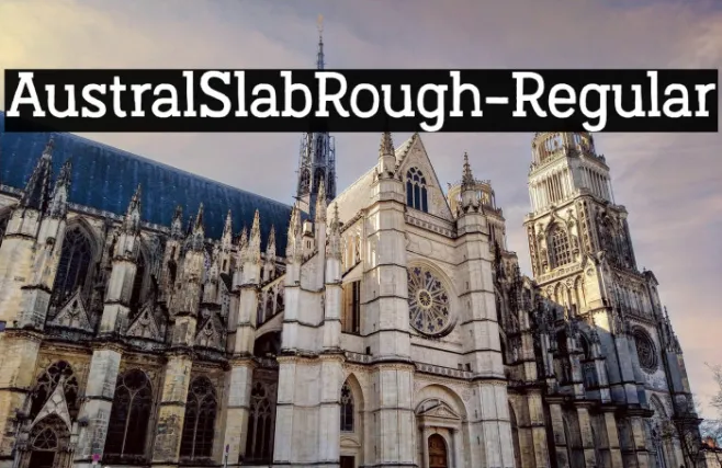 AustralSlabRough-Regular Example 3