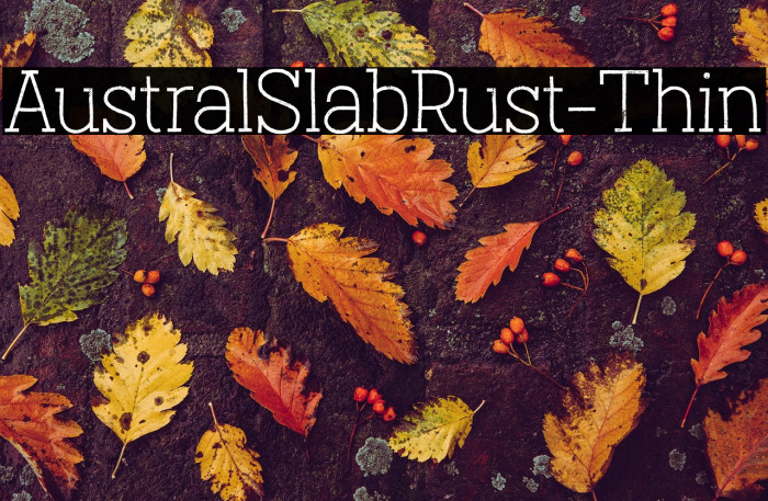 AustralSlabRust-Thin Example 1